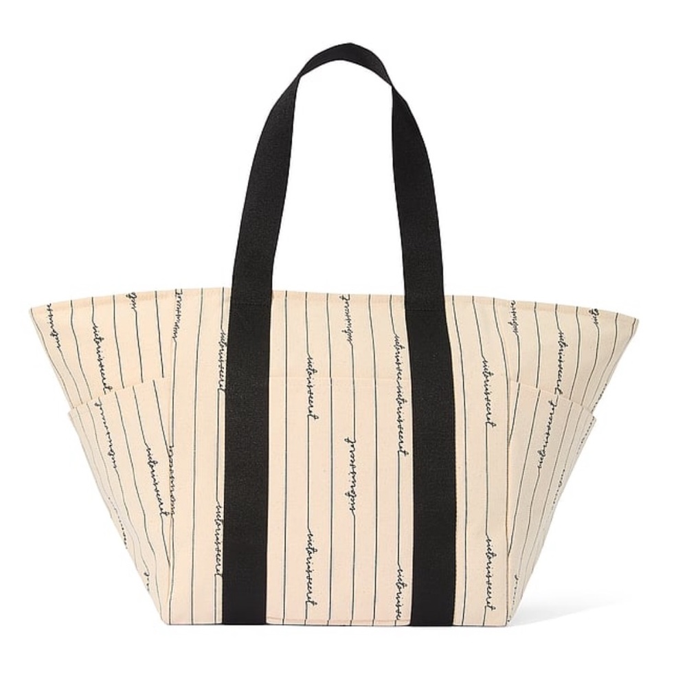 NWT VICTORIA’S SECRET Logo Canvas Tote NEW